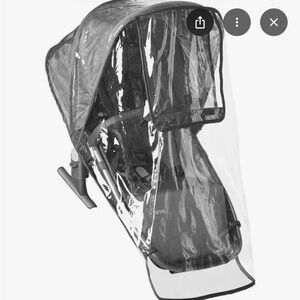 Uppababy Rumble/toddler seat rain shield — NWOT